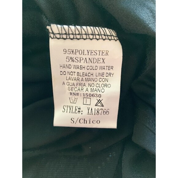 Windsor Prom Homecoming Pageant Dress Small Black Bodycon Mermaid Beaded Halter - Picture 12 of 12